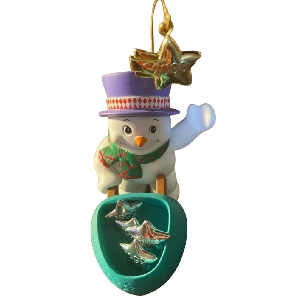 Holiday Classics "Catch the New Millennium" Ornament Vintage 1999 w/Original Box